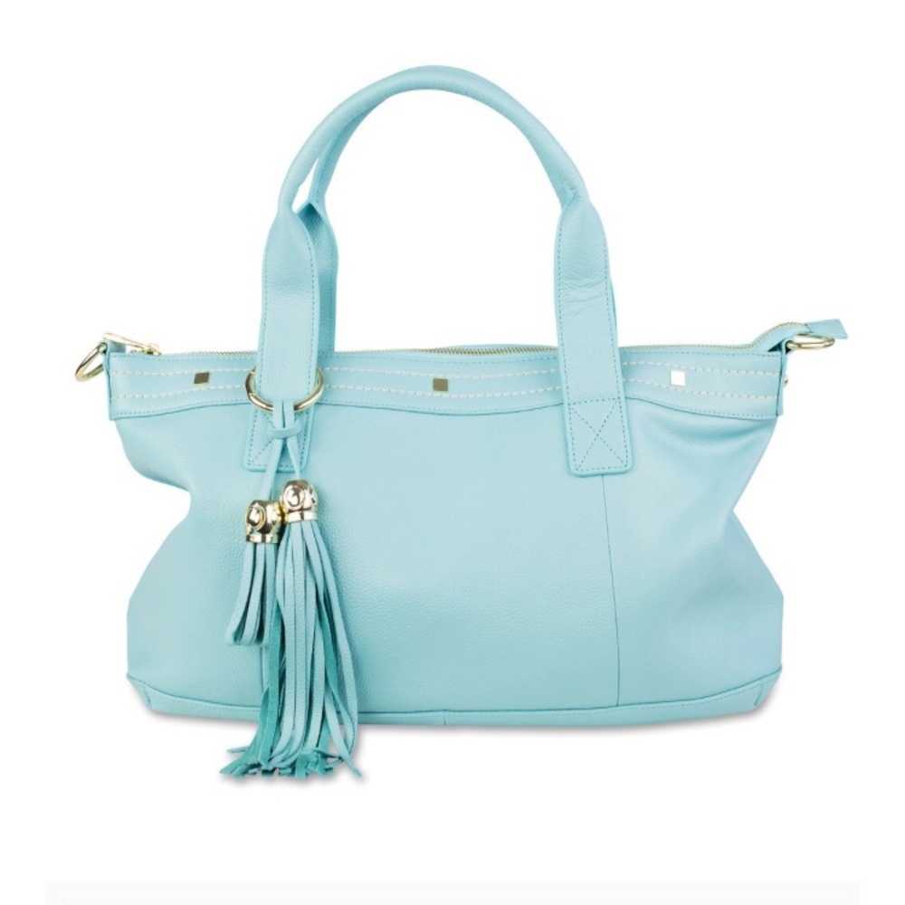 Coure & Pelle Amelia large leather bag + dust bag orange NWT - Picture 7 of 8